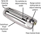 Rocky Mountain Goods Metal Oscillating Lawn Sprinkler - Rust-Proof Aluminum Base - 4,100 Sq. Ft. Coverage - Easy Adjust Range Control - Built-in Spray Jet Cleaning Needle - Image 3