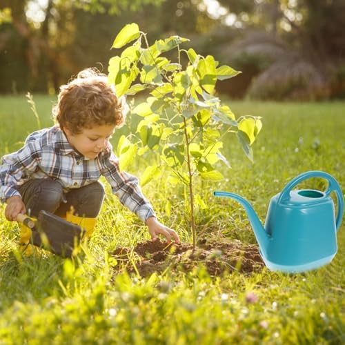 Plastic Watering Can Long Spout, Large Capacity Green - Image 4