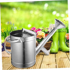 Handcrafted Metal Watering Can for Indoor Plants 1.5L Capacity Ergonomic Handle Sturdy Iron Construction for House Plants and Gardening - Image 3