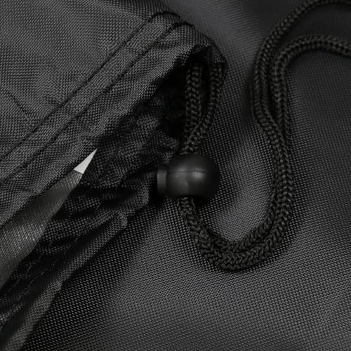 Water Hose Holder Cover for Outside, Onlyme Garden Hose Holder Cover for Outside Freestanding, Garden Hose Stand Cover, Black (Cover Only) - Image 2