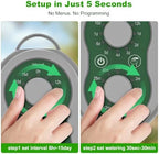 50FT Automatic Plant Watering System with Timer, Rechargeable Drip Kit - Image 4