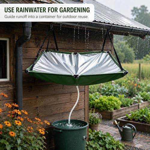 Hanging rainwater Collection System，rain Collection System Kit（2pack） - Image 2