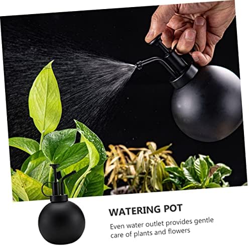 Black Watering Can Xmas 500ml Stainless Steel Alloy Simple Design - Image 4