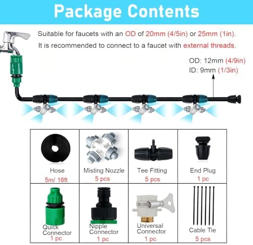 Adjustable Drip Irrigation Kits for Outdoor Plants - Image 2