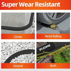 SPECILITE Garden Water Hose 200 ft x 5/8", Heavy Duty & Kink-less, Black - Image 4