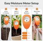 Giraffe Tools Garden Hose 5/8", 25FT Hose with Nozzle & Moisture Meter Set - Image 6