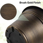 Fodetyff Planters-Plant-Pots-Indoor-Outdoor, 13 inch 4 Pack Gold - Image 5