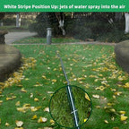 Watoo 2026 Sprinkler Hose & Soaker Hose for Yard - 150FT (50 * 3) Reinforced Flat Garden Hose with Holes, Heavy Duty No-Kink Lawn Irrigation Hose (Includes Stakes, High Pressure Spray) - Image 2