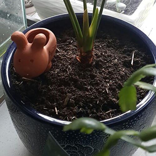 Cute Animal Shaped Red Pottery Self Watering Stakes Watering Globes Pack of 5 - Image 6