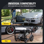 Active M22-14mm Pressure Washer Quick Connect Kit, 304 Stainless Steel M22-14mm to 3/8" Male to Female Quick Disconnect Kit for Power Washer Assembly - Image 6