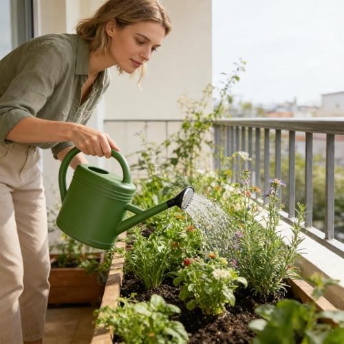 Flower Watering Can 3L Portable Detachable Long Spout Planting Supplies - Image 2