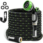 Lightweight Garden Hose, 50ft Non Expandable Water Hose with Nozzle by Unknown