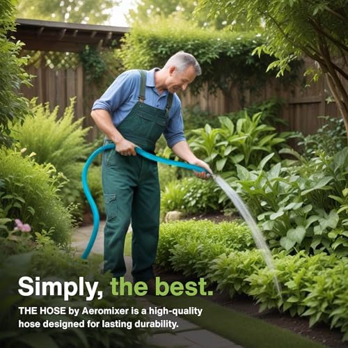 Aeromixer THE HOSE-(2 Pack) 3/4 Inch Garden Hose 100 Ft,Kinkless Commercial Garden Hoses, Heavy Duty Industrial Water Hoses for Outdoors, 650 PSI High-Pressure Watering Tool for Farming and Gardening - Image 3