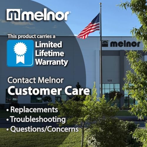 Melnor 65178AMZ MiniMax Turbo Oscillating Sprinkler on Tripod, 4000 sq. ft., 4-Way Adjustable, Quick Connect Bundle, Black, Yellow - Image 6