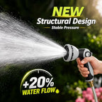 Tuyeho Heavy-Duty 5/8" Hose Auto Retractable Garden Hose Reel Wall Mount - Image 2