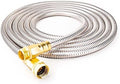 20FT Stainless Steel Garden Hose, 3/4 GHT Male to Female by FangFarm