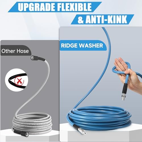 RIDGE WASHER Sewer Jetter Kit for Pressure Washer, 50FT - Image 5