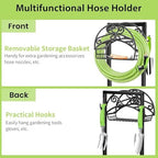 TomCare Garden Hose Holder, 4 Spikes Water Hose Hanger for 160FT Hose - Image 5
