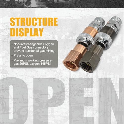 Oxy Acetylene Quick Connects Set - Image 5