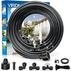 100FT|30M Misting Systems, Outdoor Water Misting Cooling System, for Backyard Mist Kit for Garden Greenhouse Fan Deck Umbrella Canopy Pool Porch Trampoline Sprinkler Park BBQ Party by MISSIGO