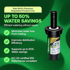Rain Bird 1802APPRS Pressure Regulated, 2 Inch Pop Up Sprinkler Head 4 Pack - Image 2