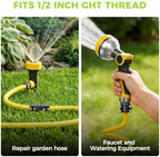 1/2" Garden Hose Repair Kit with Upgraded Hose Clamp - Image 6
