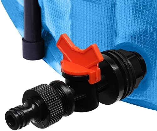 50 Gallon Collapsible Rain Barrel with Spigot and Zippered Top - Image 7
