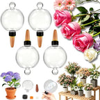 Self Plant Watering Globes, Automatic Slow Irrigation System Globes, 4PC 750ml by Unknown