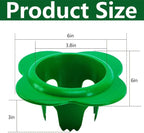 (6-Pieces) Sprinkler Head Cover Protector - Guard for In-Ground Irrigation, Anti-Crush Shield for Mowers & Foot - Image 2