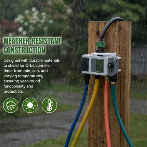Smart Hose Timer Wall Mount Bracket Fit for Orbit B-Hyve XD 4-Port - Image 5