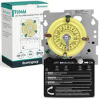 T104M 24-Hour Mechanical Timer Mechanism, Pool Timer,208-277V DPST by Rumngsuy