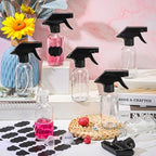 Fumete 20 Pcs 4 oz Glass Spray Bottles Empty Sprayer Containers,Clear - Image 6