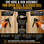 Vega Bond Spray Foam Hose & Gun Assembly 15 Feet Gray for 2-Part Systems - Image 6