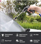 Long Wand Car Wash Water Gun for Standard Garden Hose (BLU-T8-GUN-004) - Image 4