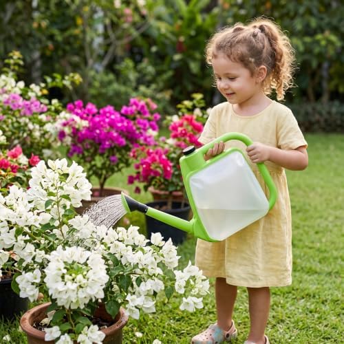 1.59 Gal Green Clear Plastic Foldable Watering Can - Image 6