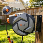 Xreel 33FT X 1/2in Retractable Garden Hose Reel - Image 4