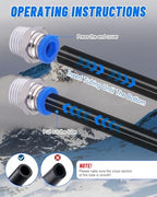 5/16" Air Line Tubing Kit, 100FT SAE J844 PA Nylon Air Hose Tubing - Image 6