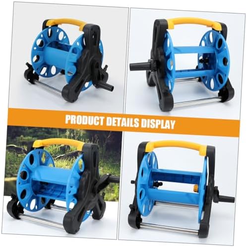 BESPORTBLE Freestanding Garden Hose Reel Storage Rack Water Hose Holder for Outdoor Use Stylish Design Organizes up Lawn and Garden - Image 6
