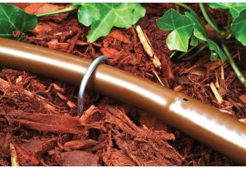 Rocky Mountain Goods Drip Hose Emitter Tubing 100 Foot 1/2” - Brown Seeping Drip Soaker Hose with Emitter Hole Every 18” - More Reliable and Consistent Watering - Saves 80% more Water - Image 4