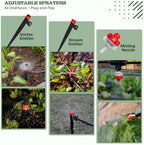 Anleolife 100FT Drip Irrigation Kit, All-in-One Quick-Connect System - Image 3
