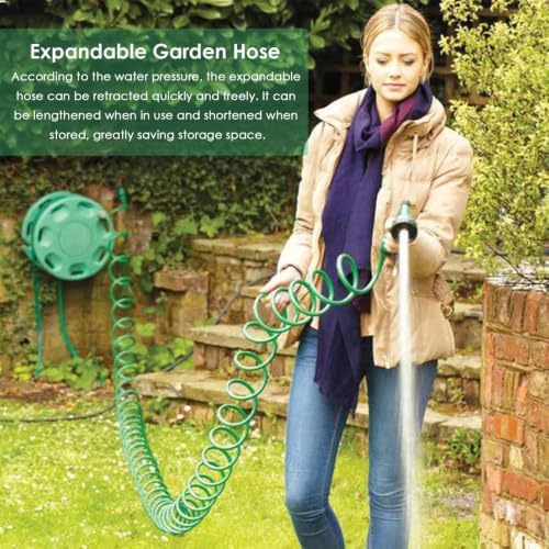 Water Hose 7-Mode Spray Nozzle Bendable Leakproof Portable Pipe - Image 4