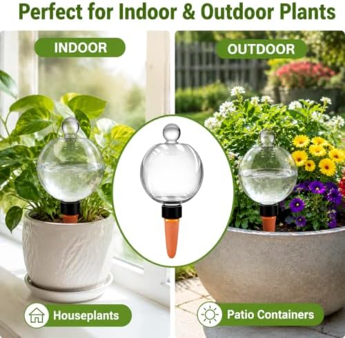 26 oz Extra Large Plant Self Watering Globes XXL for Outdoor Indoor (6Pack) - Image 6