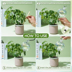 17 oz Extra Large Plant Self Watering Globes, 4 Pack Watering Bulbs - Image 4