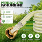 Tuyeho Heavy-Duty 5/8" Hose Auto Retractable Garden Hose Reel Wall Mount - Image 4