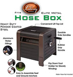 Liberty Garden 200' Hose Storage Box, Bronze, 23 x 16.9 x 18.15 inches & Bionic Steel 100 FT Flexible Stainless Steel Garden Hose - Image 3