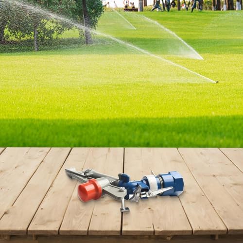Zinc Alloy FOR Impact Sprinkler 1 Inch Female Thread, Adjustable Lawn Irrigation Sprayer for Farm,130ft Range Water Saving - Image 4
