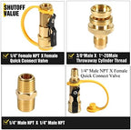 12FT rv quick connect propane hose,propane line with quick disconnect grill - Image 5