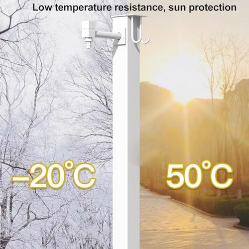 Frost Free Outdoor Faucet Garden Water Spigot with Hose Connector Durable 40cm Gray Water Column Ideal for Freezing Weather and Easy Outdoor Use - Image 5