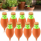LemonRoad 8 Pcs Self Watering Terracotta Globes 11.5oz Large Ollas Plant Watering Globes Planter Insert Spike Pot Clay Planter Irrigation Device for Outdoor Indoor Easy to Refill Plant Lover Gift by Unknown