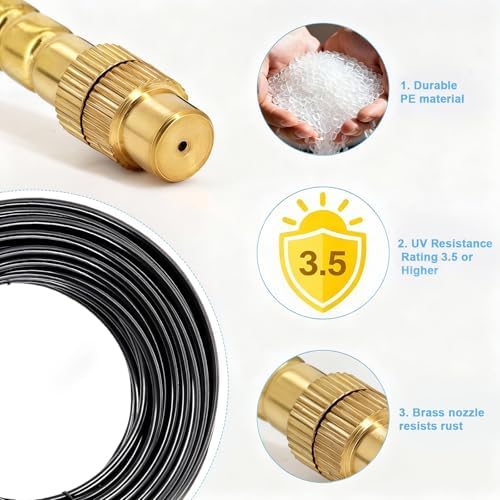 Thiswing 100FT 360° Adjustable Irrigation System with Water Timer - Image 6